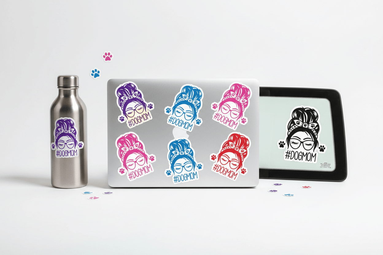 Dog mom - Stickers and More by MatthiaStickers and More by Matthia