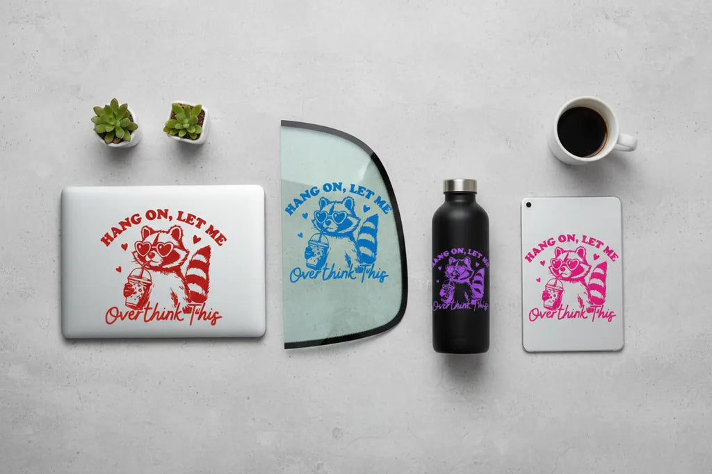 Hang on let me over think this 2 inch Decal Stickers and More by Matthia