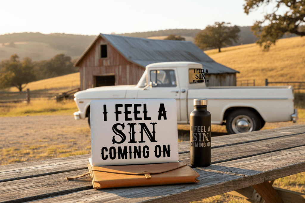 I feel a sin coming on - Stickers and More by MatthiaStickers and More by Matthia