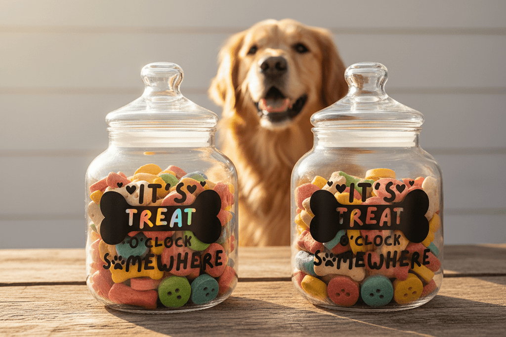 It's treat o'clock somewhere - Stickers and More by MatthiaStickers and More by Matthia