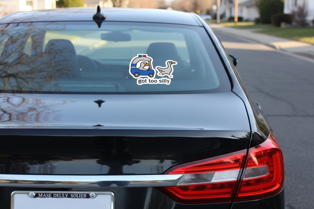 Got too silly 🪿 Stickers and More by Matthia