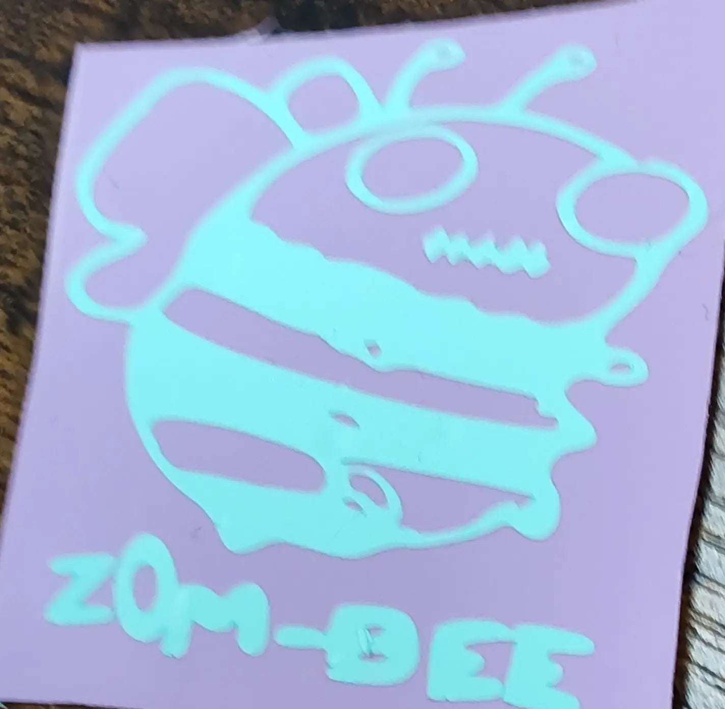 Zom-bee Stickers and More by Matthia