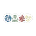Last Airbender elements Stickers and More by Matthia