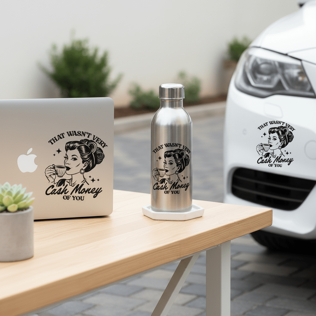 That wasn't very cash money of you - Stickers and More by MatthiaStickers and More by Matthia